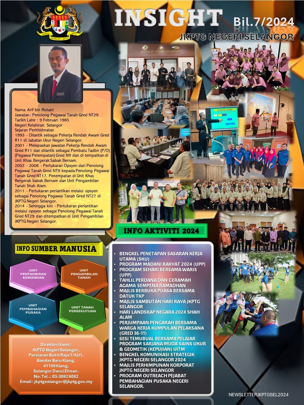 NEWSLETTER INSIGHT JKPTG SELANGOR