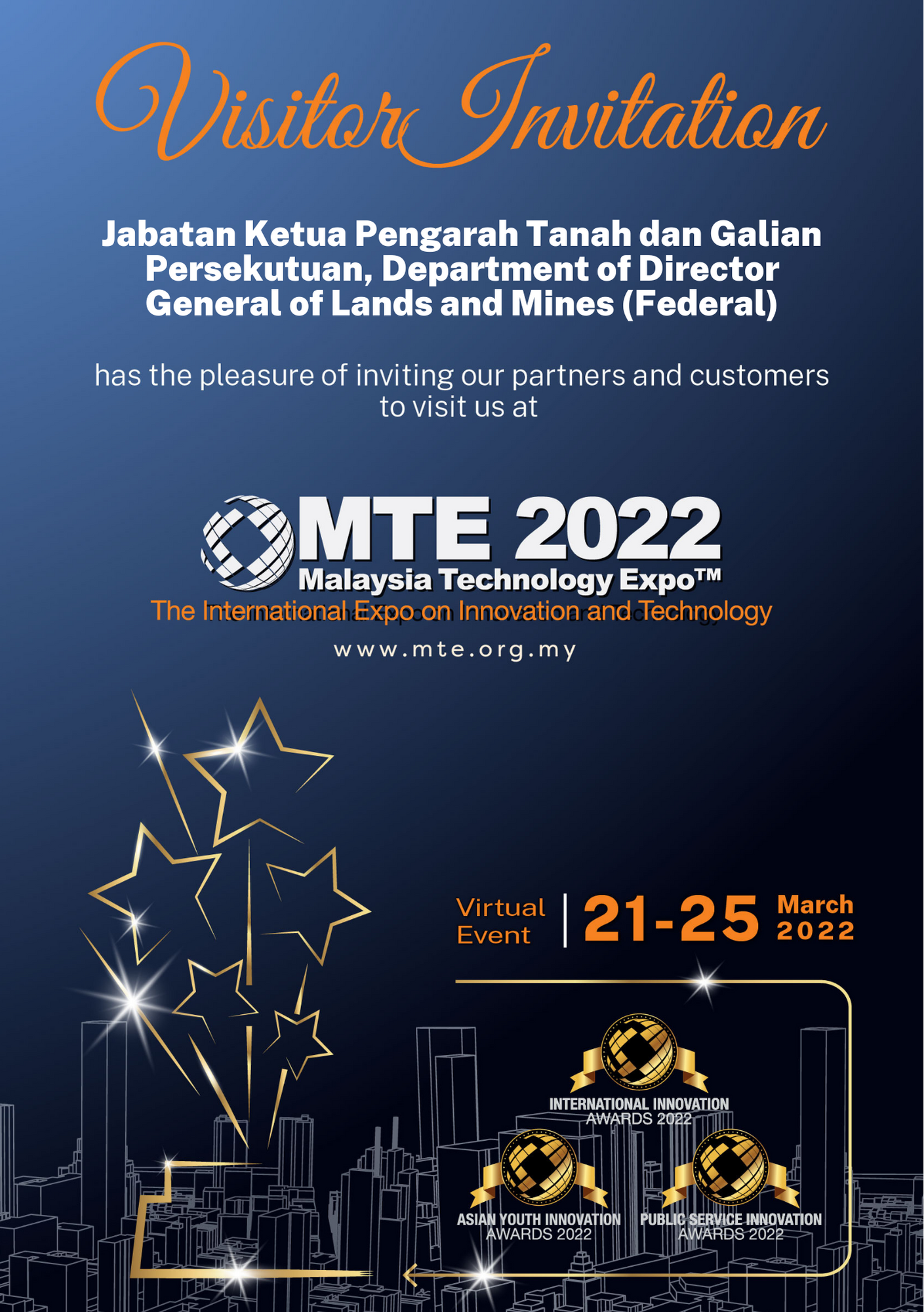 MTE 2022 Visitor Invite